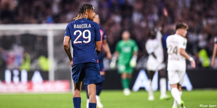 PSG : Barcola a dit au revoir à ses coéquipiers