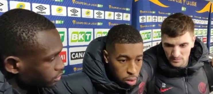 Vidéo : Kimpembe, en attaché presse du PSG, fait le show