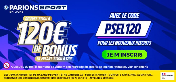 Pronostic PSG Dortmund avec 120€ de Bonus !!!