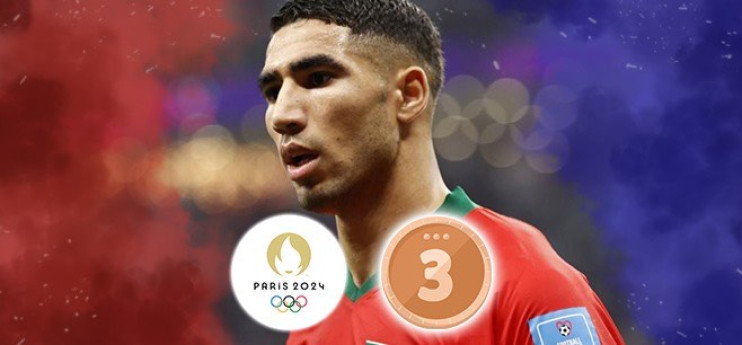 JO : Achraf Hakimi buteur et médaillé de bronze ! 