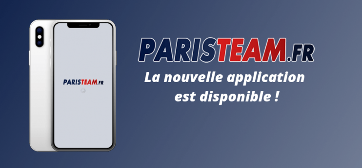 Téléchargez l'application Paristeam !