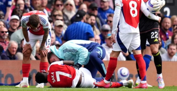 Une inquiétude pour Saka ? 