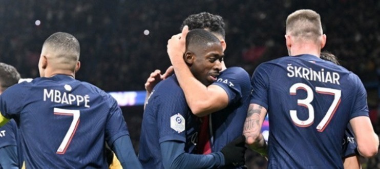 PSG 5-2 Monaco : Dembélé enfin ! Les notes des Parisiens