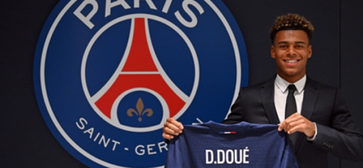 PSG : Désiré Doué a choisi son numéro