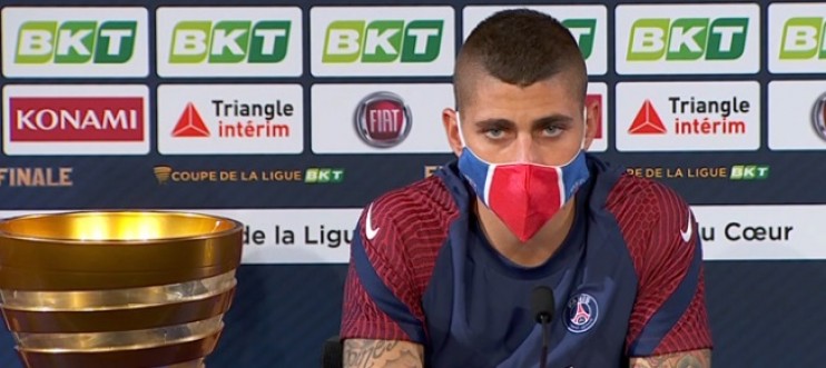 PSG : "Il n'y a pas de problème avec le coach" affirme Verratti