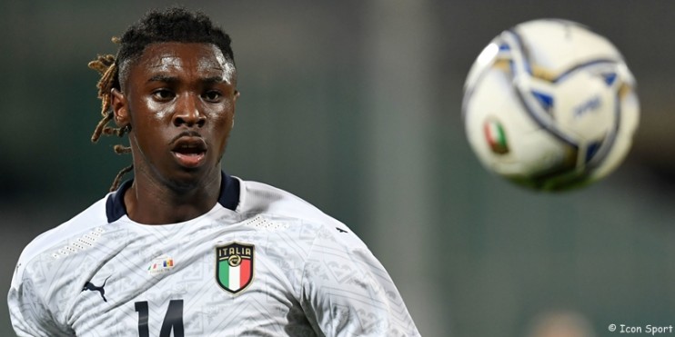 Italie : Moise Kean écarté de la liste pour l'Euro !