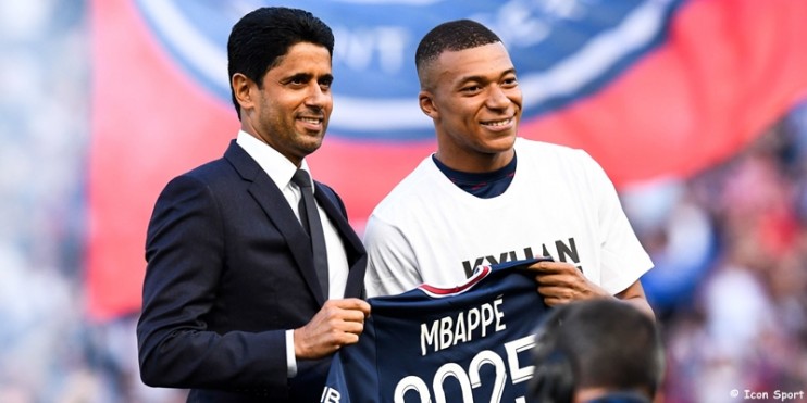 PSG : Mbappé a prolongé, la réaction de Nasser Al-Khelaïfi 