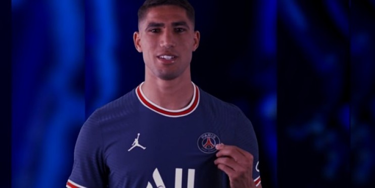 PSG : le numéro d'Achraf Hakimi 