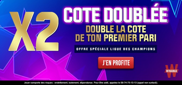 PSG-Basaksehir : Winamax double la cote du PSG à 2,20 !