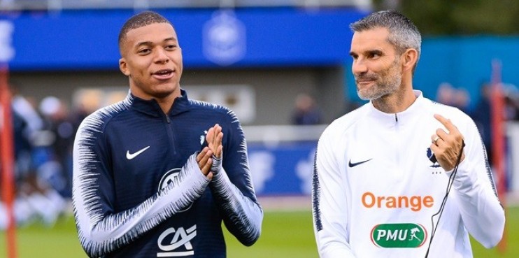 Bleus : Mbappé s'est entraîné à part