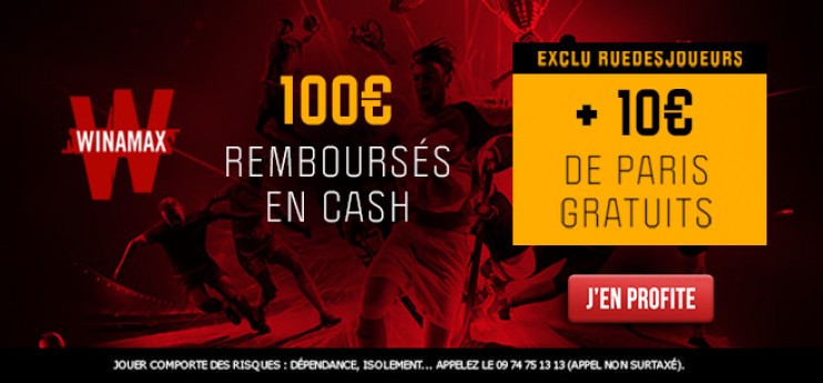 EXCLU : 110€ offerts chez Winamax pour parier PSG-Lille !