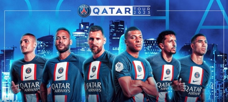 Le PSG a quitté le Qatar