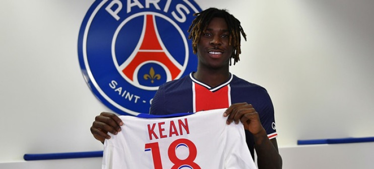 PSG : une option d'achat incluse pour Moise Kean ! 