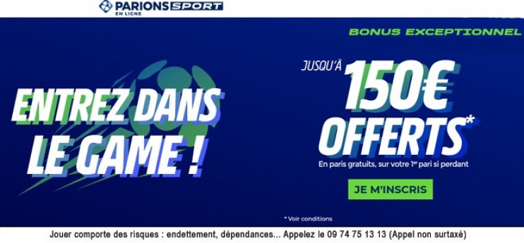 300€ à gagner sur PSG-Saint-Étienne !