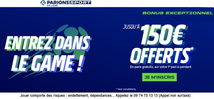 300€ à gagner sur PSG-Saint-Étienne  ! 