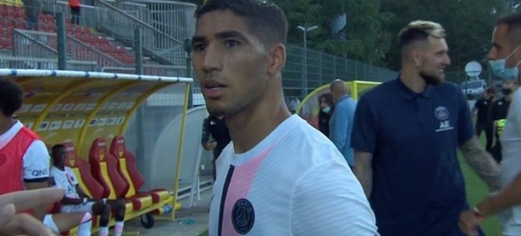 PSG : Achraf Hakimi va être suspendu