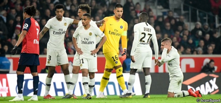 Lille 5-1 PSG : les notes des Parisiens