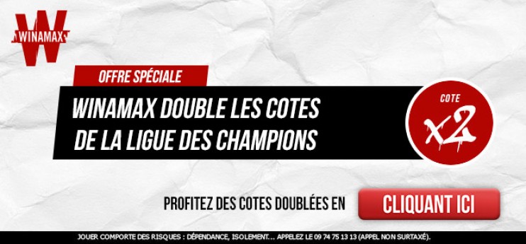 La cote du PSG doublée à 5,80 chez Winamax !