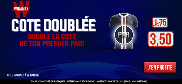 PSG-Leipzig : Winamax double la cote du PSG à 3,50 !