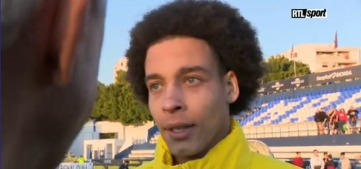 LdC : de retour, Witsel craint l'armada du PSG