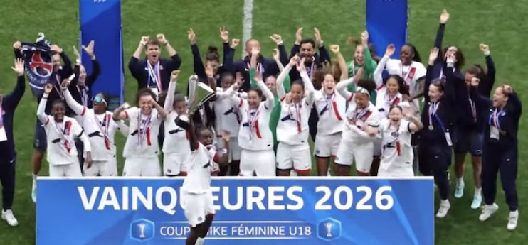 Le PSG soulève la première Coupe Gambardella Féminine !