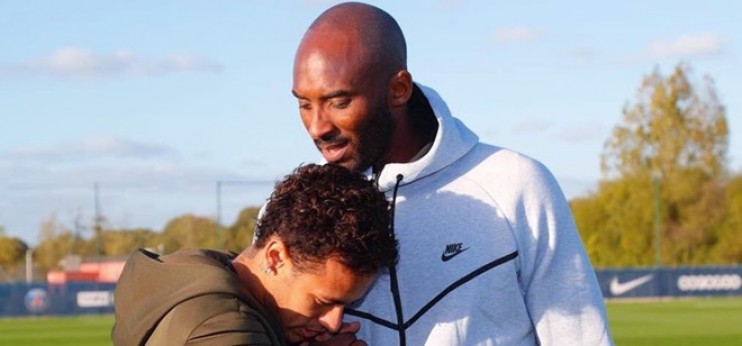 PHOTO : Neymar rend hommage à Kobe Bryant