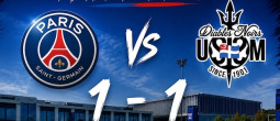 PSG 1-1 US Saint-Malo : Jourde marque, Feller a joué
